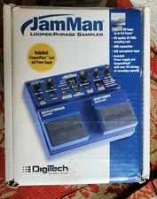 Digitech JamMan Loop / Phrase Sampler Effects Pedal Over Dub W/Foot Switch