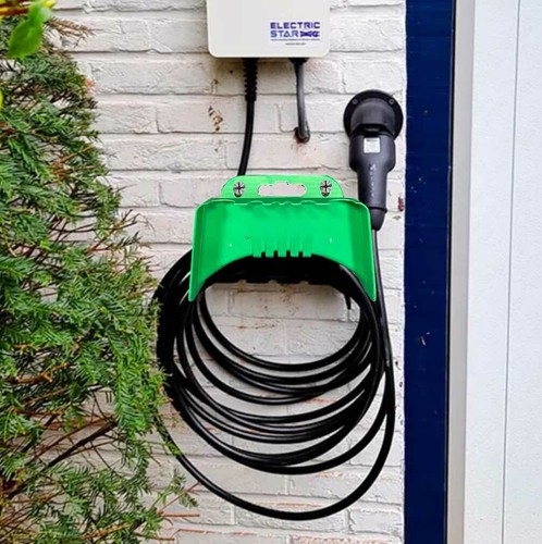 Electric car charging - car,