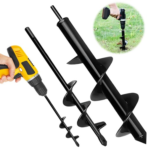 Planting auger spiral hole - auger,