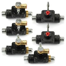6x Wheel Brake Cylinder Front Rear for Porsche 356 Speedster a b 1500 1600 GS 90