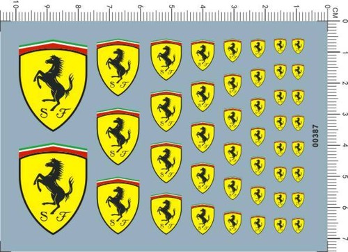 Water slide decals different - water,