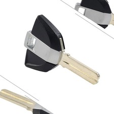 Replacement Uncut Blank Key Black For BMW R1200GS S1000RR F800GS F800ST K1200R