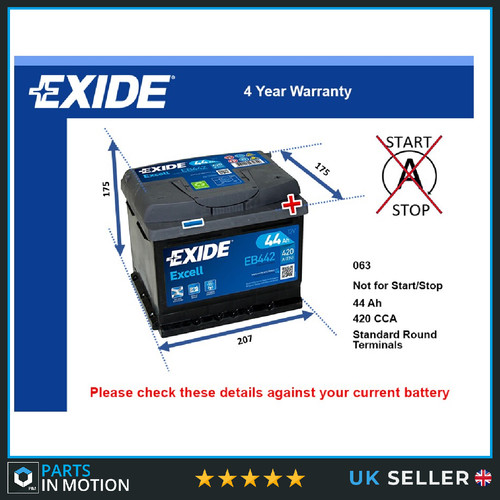 Battery fits mazda - fits, 2