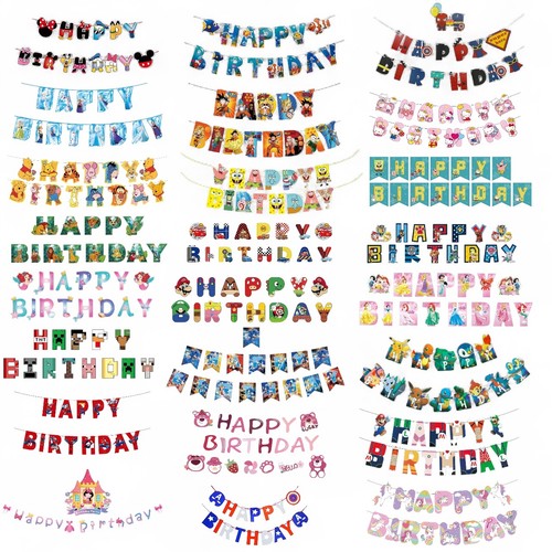 Disney banner happy birthday - banner,