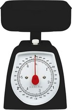 HANSON 3 kg Medium Plastic Blk Mechanical Kitchen Scale Black H005