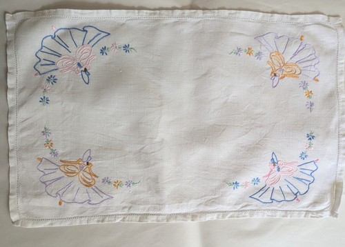 Vintage crinoline lady hand - vintage,