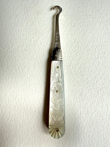 Antique silver mother - antique,