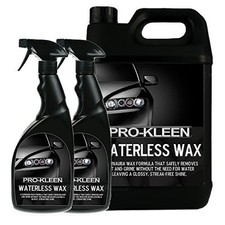 ProKleen Professional Car Water-less Wash Carnauba Wax Body Polish Shine Cleaner