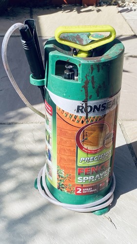 Ronseal pump fence sprayer - fence,