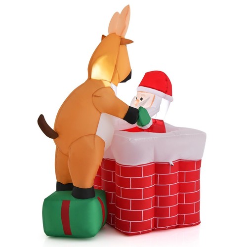 5ft inflatable liftable - liftable, santa