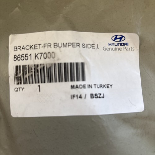 86551k7000 bracket bumper - fr,