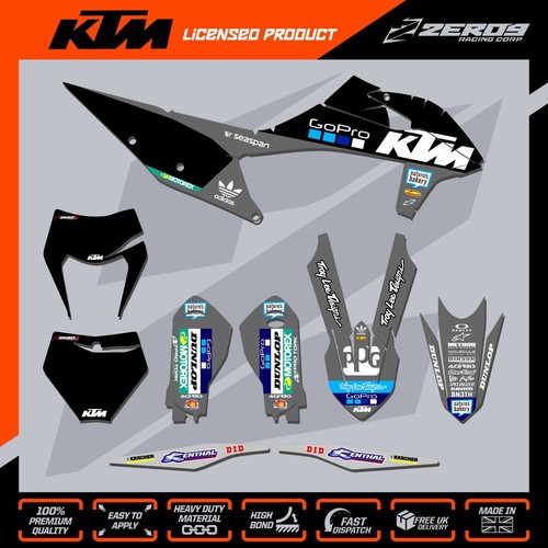 Ktm graphics kit - graphics, motocross