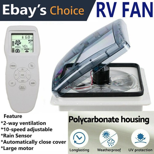 12v roof vent fan camper - roof,