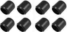 8 x Black Heavy Duty Rubber