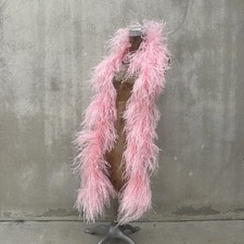 Vintage 1930s Pink Ostrich