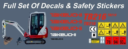 Takeuchi tb216 mini digger - takeuchi,