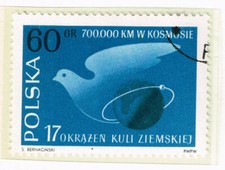 Poland Soviet Sputnik in Space
