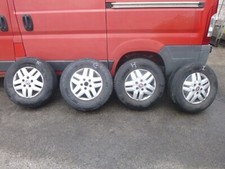 FIAT DUCATO ALLOY WHEELS AND TYRES 16 INCH 225-75R-16C 2014 - 2019