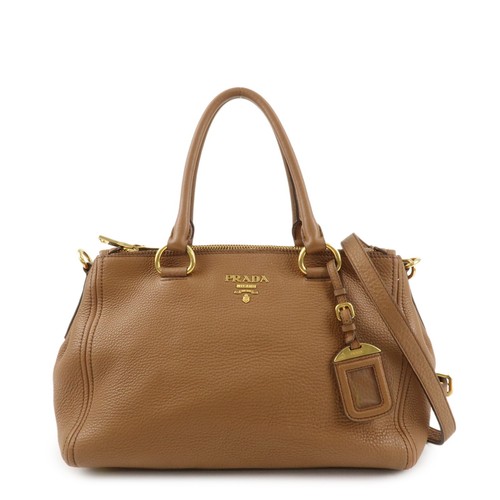 Prada logo vit - prada, calf