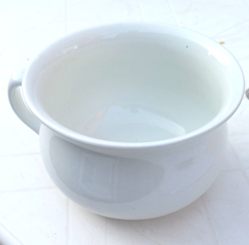 Vintage potty chamber pot - potty/chamber,