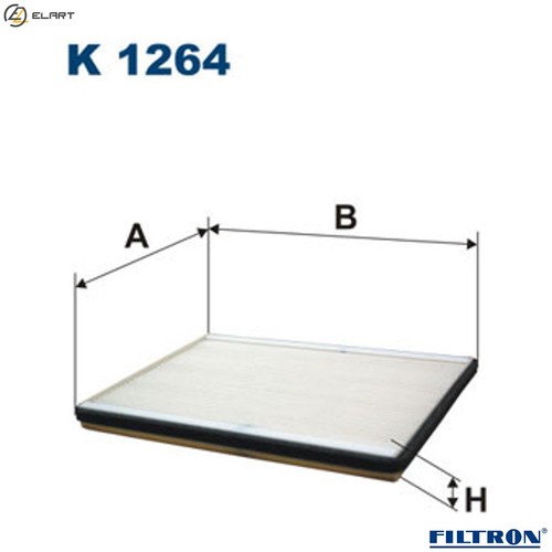 Filter cabin air - filter, k
