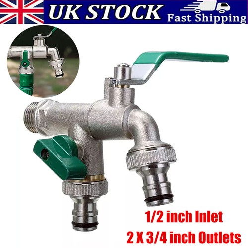 Bsp double outlet - 1/2",