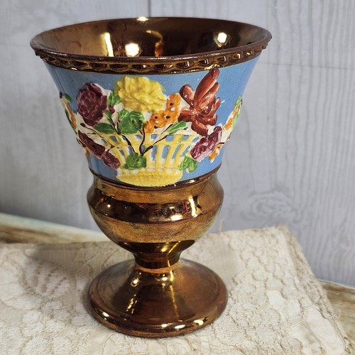 Antique english copper luster - english,