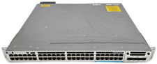Cisco WS-C3850-12X48U-S 48 Port UPoE Switch 10Gbps NM-2-10G 
