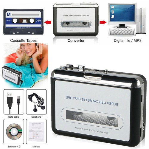 Cassette player converter - cassette,