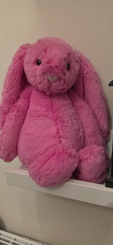Jellycat medium bashful hot - medium,