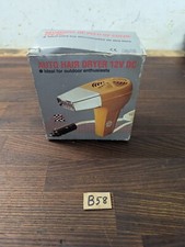 Vintage 1970’s  Auto Hair Dryer 12 V DC Boxed.