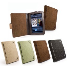 Amazon Kindle Fire 7" Tablet Premium Natural Hemp Safe Slim Stand Case Cover