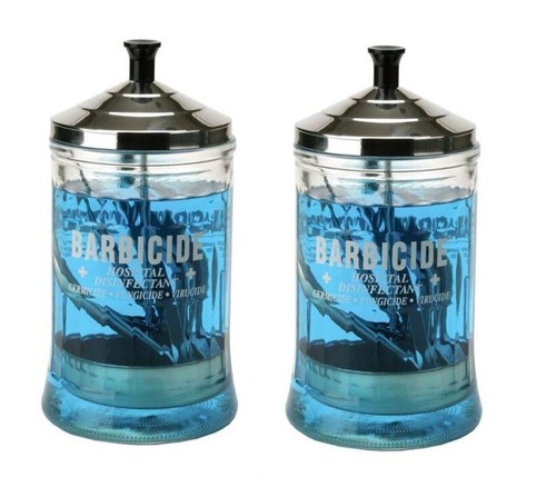 Barbicide jar midsize 21fl - jar,