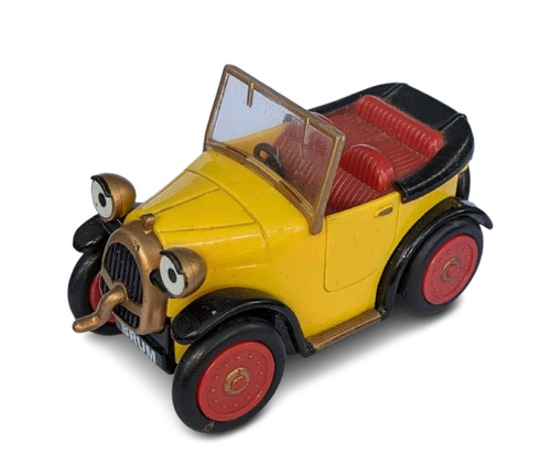 Vintage brum little yellow toy - vintage,