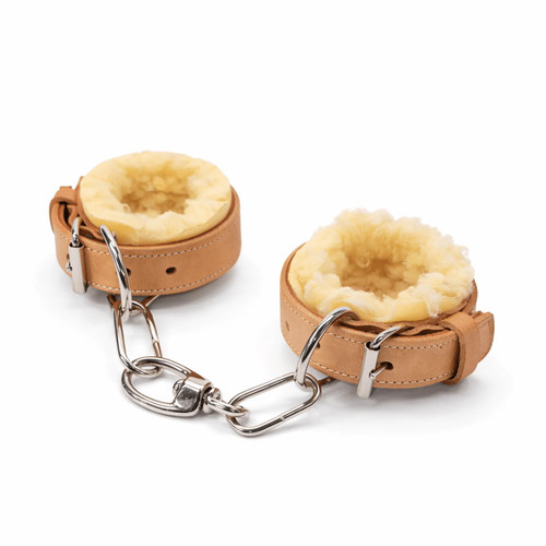 Horse chain hobble russet - chain,