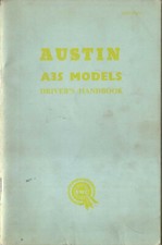 Austin A35 original Handbook