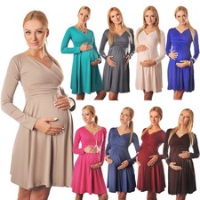 Long Sleeve Maternity Vneck