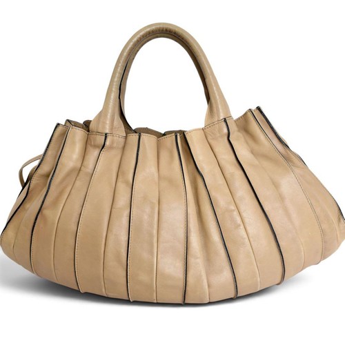 Lupo leather beige tote - tote, bag