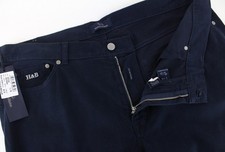 HARMONT & BLAINE Men's Dark Blue Trousers 56 Stretch Cotton 5-Pocket Classic Fit