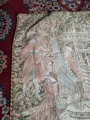 Vintage mille fleurs tapestry - vintage,