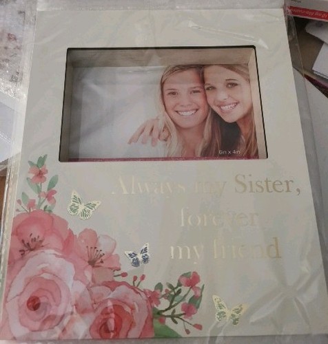 Wooden sister photo - , frame