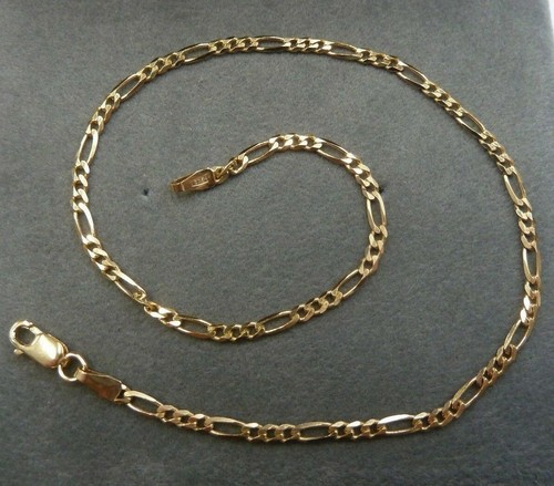 Anklet 9ct gold - 9ct, 25.5cm