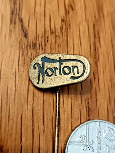 Vintage norton logo motorcycle - vintage,
