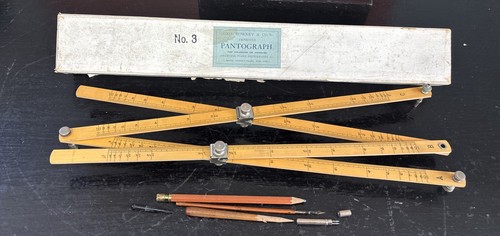 Vintage boxed rowney wooden - boxed,