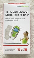 LloydsPharmacy Dual Channel TENS Machine Pain Reliever Genuine Lloyds New SEALED