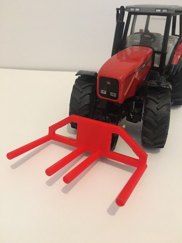 Double bale lifter red - double,