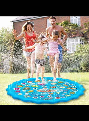 173cm kids alphabet splash - splash, pad