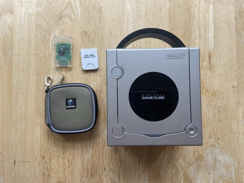 Nintendo gamecube silver - nintendo,
