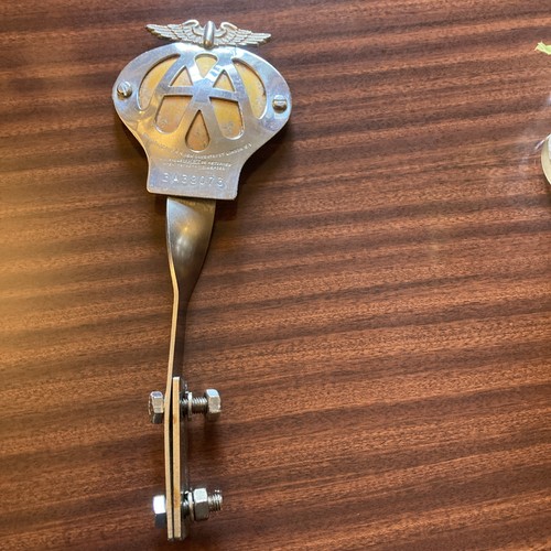 Vintage car badge with - badge,