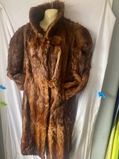 Vintage real brown mink fur